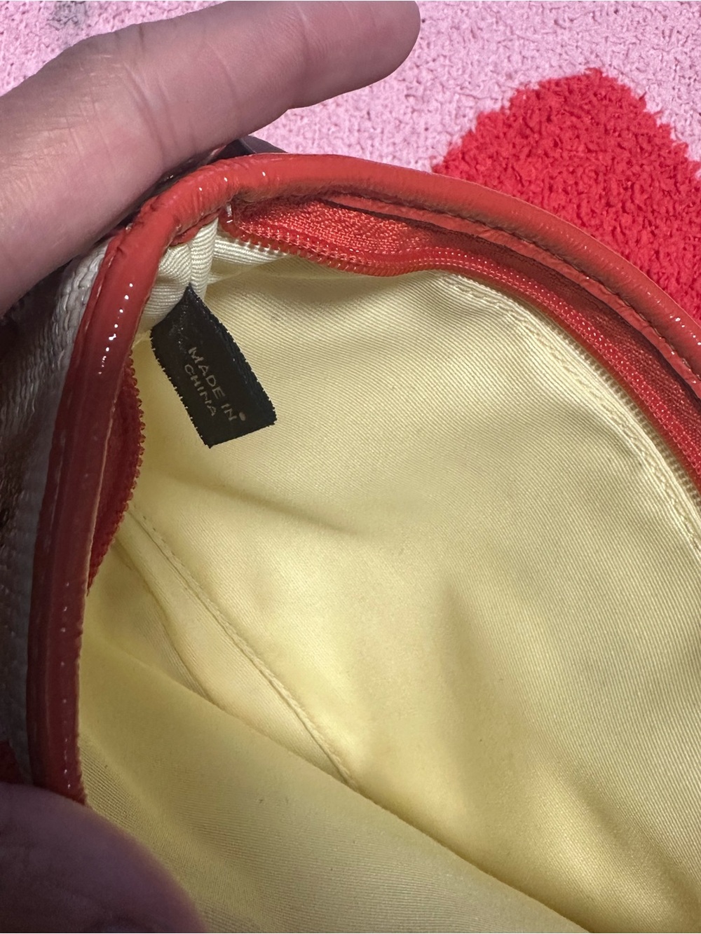 Coach Y2K Butterfly Appliqué Straw Wristlet - Picture 5 of 7